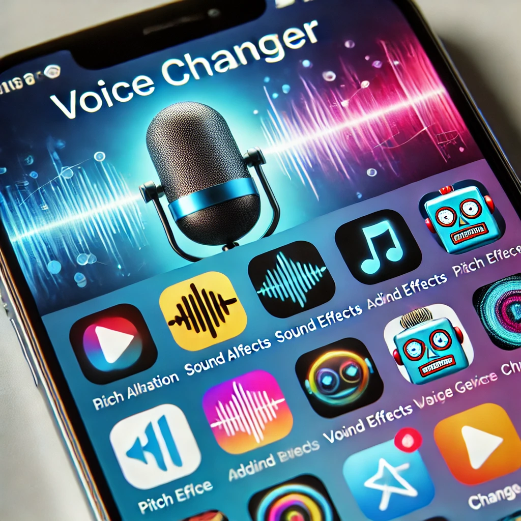 Transformando Vozes com app de mudança de voz!