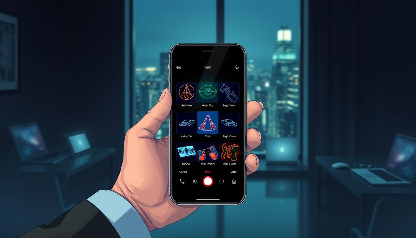 Apps de visão noturna