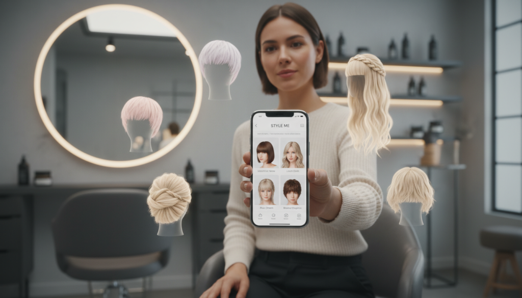 apps para ver diferentes tipos de cortes de cabelo
