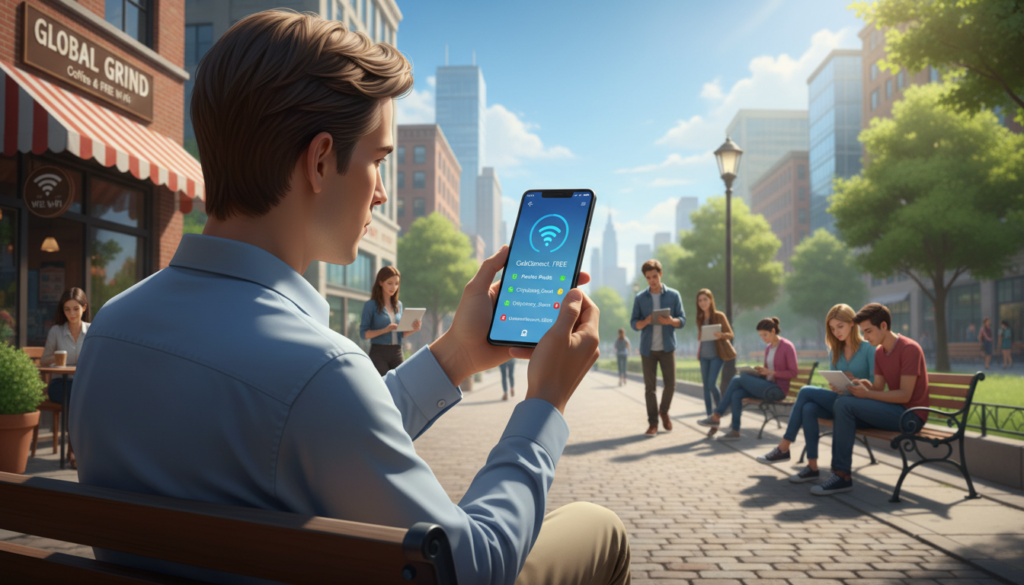 como funcionam apps Wi‑Fi