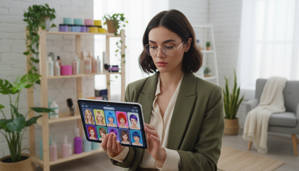 por que usar apps de cabelo