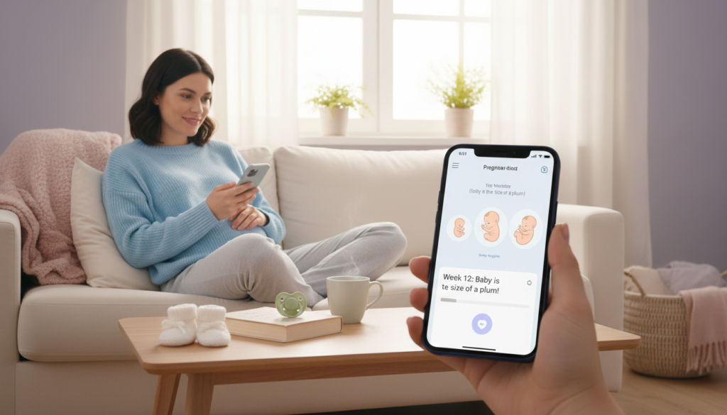 vantagens apps gravidez