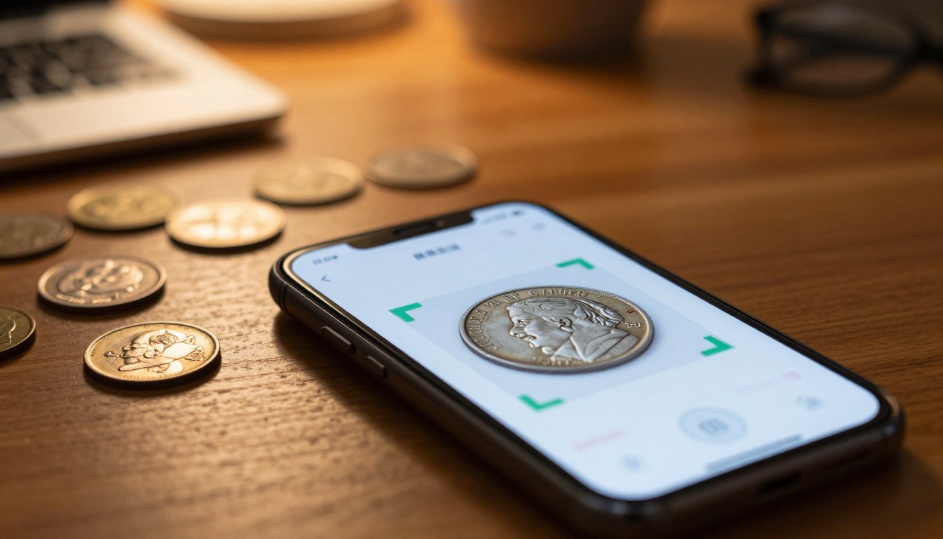Scanner moedas raras: veja se suas moedas escondem valor