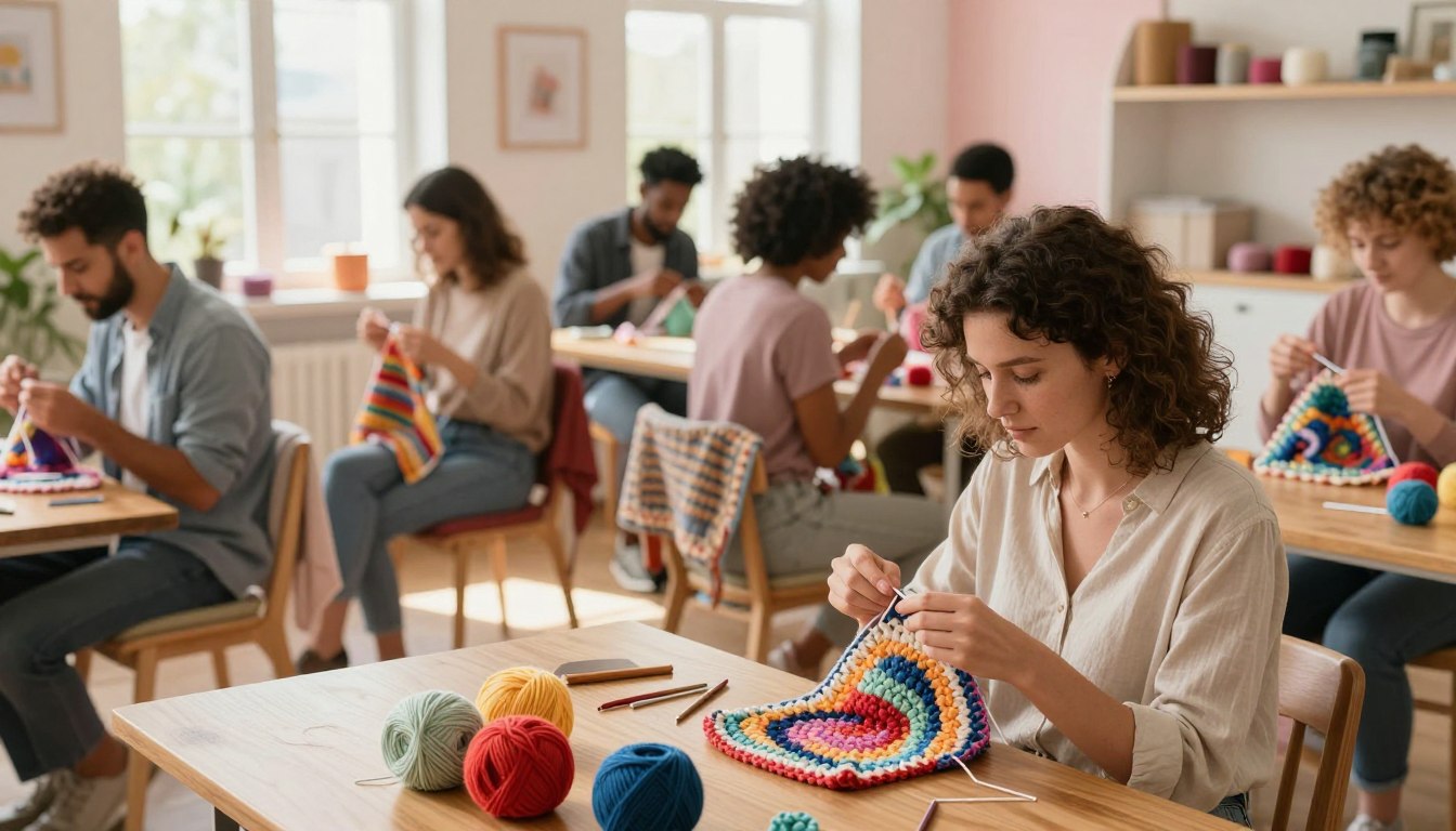 Aplicativo de crochê em aulas gratuito