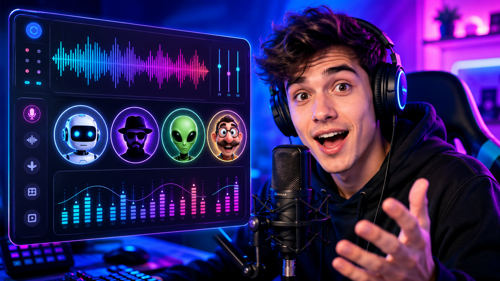 Mudança de Voz com Voicemod: transforme sua voz gratuitamente