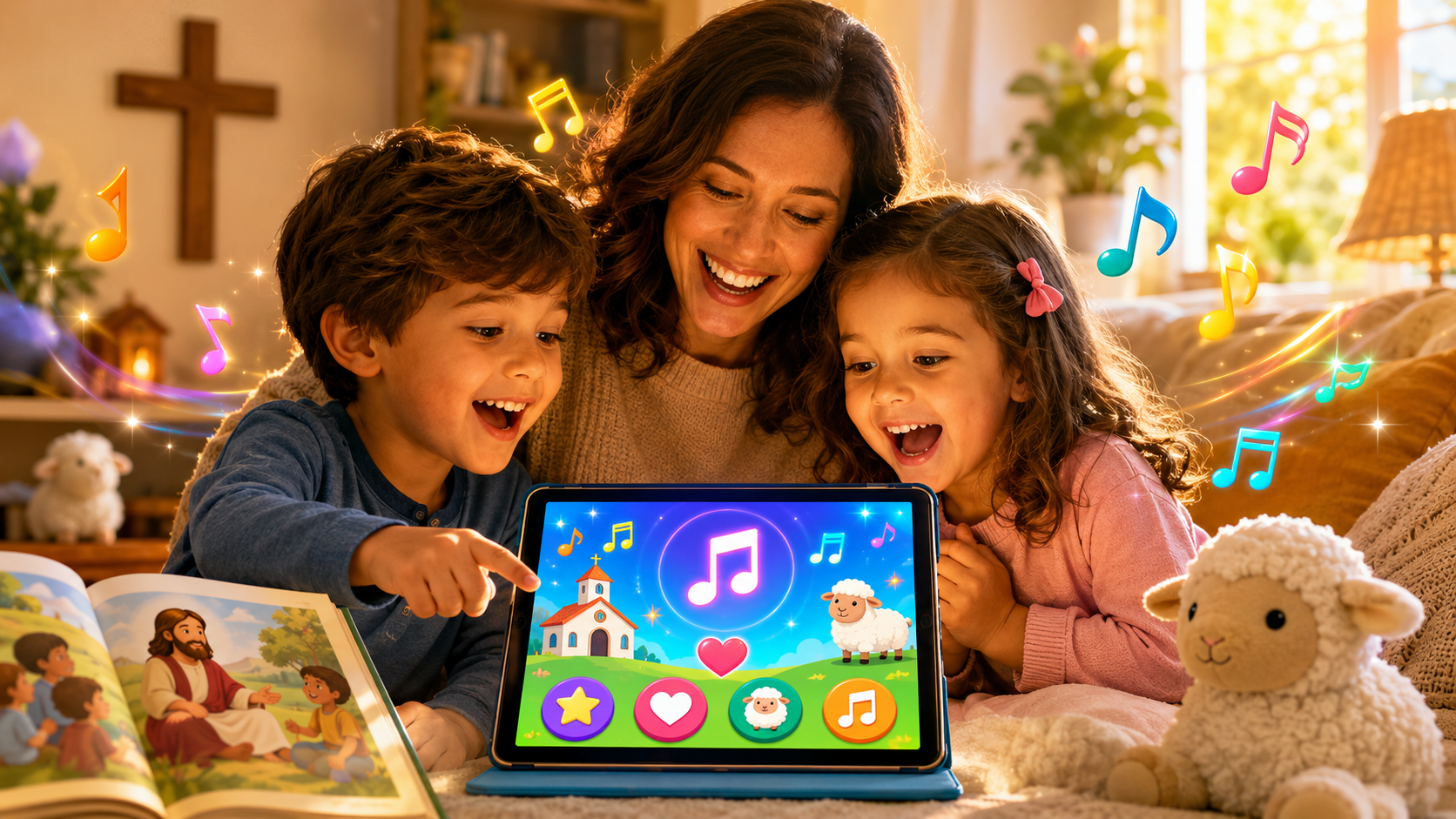 Músicas Cristãs Infantis no Spotify Kids: diversão, fé e aprendizado
