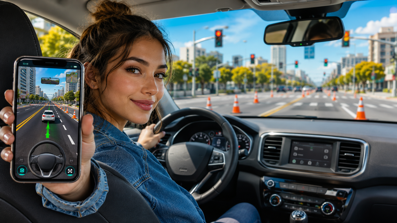 Aprender a Dirigir com Car Driving School Simulator Grátis