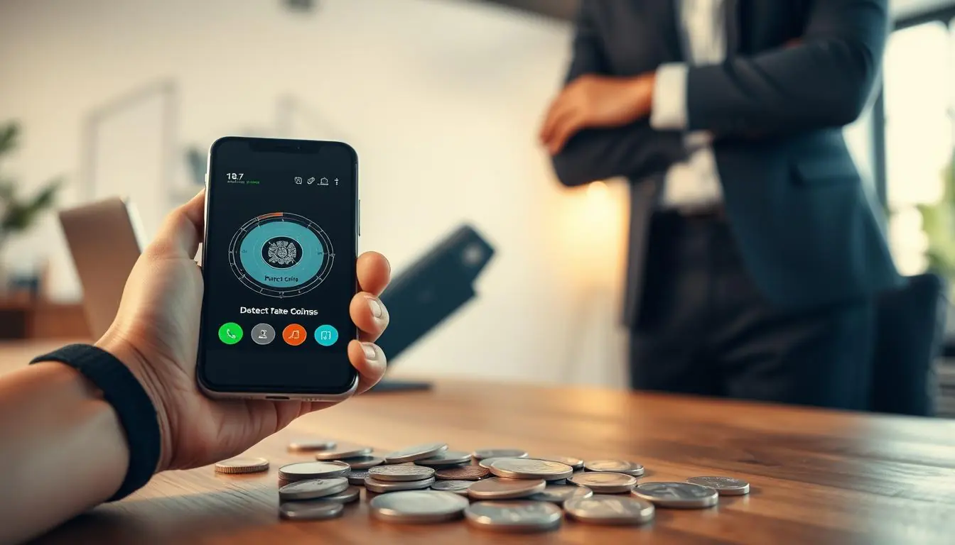 Apps para ver se a moeda é falsa ou verdadeira