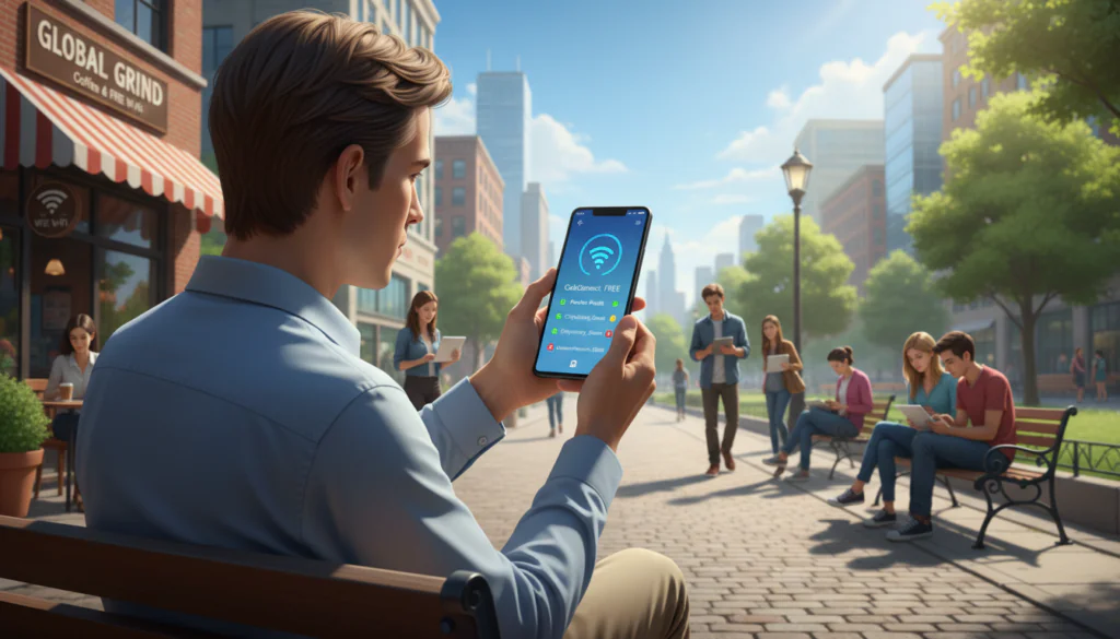 como funcionam apps Wi‑Fi