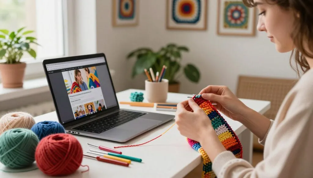 Aprender crochê online