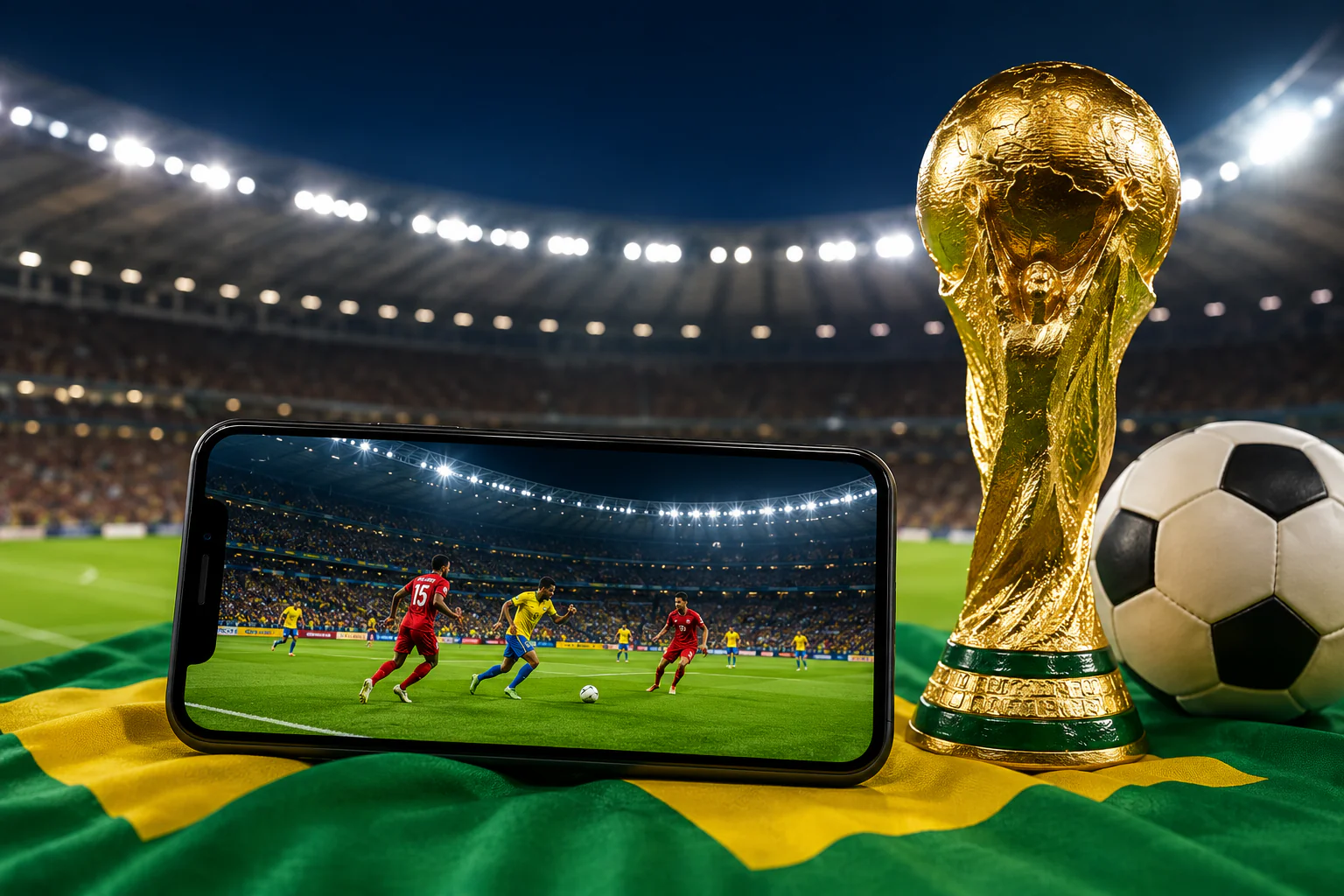 Os Apps Mais Baixados para Assistir à Copa do Mundo 2026